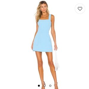 Amanda Uprichard Ace Dress in Pacific Size Small